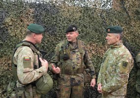 Brigada „Geležinis Vilkas“ Vokietijoje planuoja divizijos lygmens gynybos ir puolimo operacijas - 8