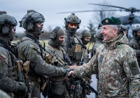 Specialiųjų operacijų pajėgų kariai Vilniuje treniruojasi užtikrinti kritinės infrastruktūros... - 5