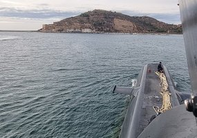 Pirmoji Karinių jūrų pajėgų karininkė baigė Povandeninio laivo operacinių gebėjimų kursą - 1
