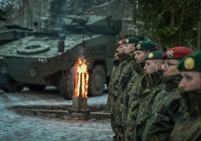 Lietuvai priskiriama 21-oji Vokietijos kariuomenės greitojo reagavimo brigada, kariuomenės vadas... - 4