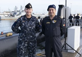 Pirmoji Karinių jūrų pajėgų karininkė baigė Povandeninio laivo operacinių gebėjimų kursą - 5