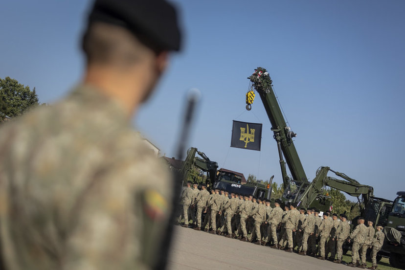 Inžinerijos batalionas siūlo savanorišką tarnybą savaitgaliais