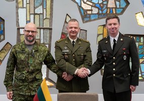 Krašto apsaugos savanorių pajėgos minėjo 33-iąsias įkūrimo metines, pasirašė bendradarbiavimo... - 5