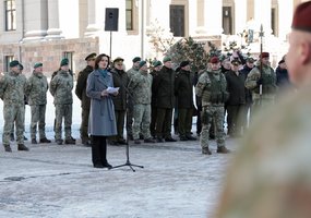 Krašto apsaugos savanorių pajėgos minėjo 33-iąsias įkūrimo metines, pasirašė bendradarbiavimo... - 2