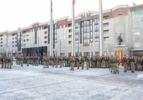 Krašto apsaugos savanorių pajėgos minėjo 33-iąsias įkūrimo metines, pasirašė bendradarbiavimo... - 3