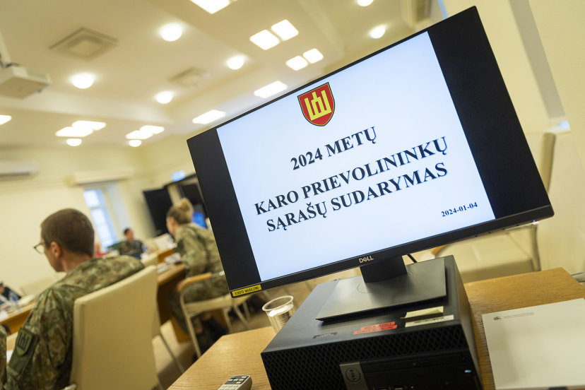 Sudarytas 2024 m. šaukiamųjų į nuolatinę privalomąją pradinę karo tarnybą sąrašas
