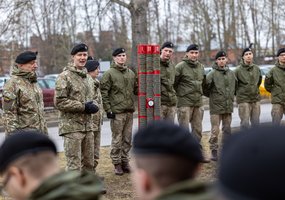 Lietuvos kariuomenės rezervą papildė dar viena jaunųjų karo inžinierių laida - 1