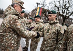 Iš misijos Irake grįžusiems kariams padėkota už tarptautinių įsipareigojimų vykdymą - 8