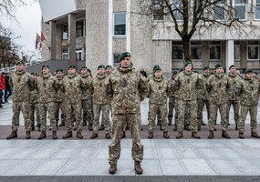 Iš misijos Irake grįžusiems kariams padėkota už tarptautinių įsipareigojimų vykdymą - 11