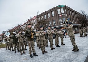 Iš misijos Irake grįžusiems kariams padėkota už tarptautinių įsipareigojimų vykdymą - 12