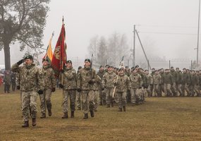 Dviejuose batalionuose Lietuvos kariuomenės aktyviajam rezervui parengta beveik 600 NPPKT karių - 4