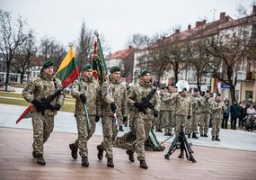 Iš misijos Irake grįžusiems kariams padėkota už tarptautinių įsipareigojimų vykdymą - 2