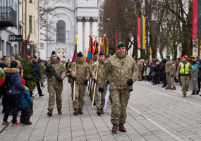 Lietuvos Respublikai prisiekė jaunesniųjų karininkų vadų mokymų klausytojai - 1