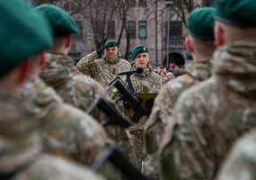 Lietuvos Respublikai prisiekė jaunesniųjų karininkų vadų mokymų klausytojai - 5