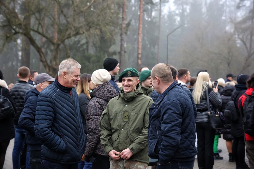 Dviejuose batalionuose Lietuvos kariuomenės aktyviajam rezervui parengta beveik 600 NPPKT karių