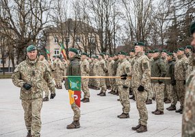 Karaliaus Mindaugo husarų batalionui vadovauti pradeda plk. ltn. Arnoldas Žilys - 1