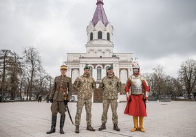 Karaliaus Mindaugo husarų batalionui vadovauti pradeda plk. ltn. Arnoldas Žilys - 15