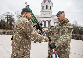 Karaliaus Mindaugo husarų batalionui vadovauti pradeda plk. ltn. Arnoldas Žilys - 19