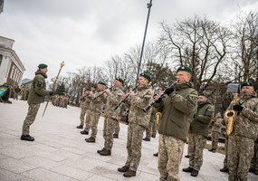 Karaliaus Mindaugo husarų batalionui vadovauti pradeda plk. ltn. Arnoldas Žilys - 21
