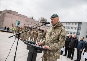 Karaliaus Mindaugo husarų batalionui vadovauti pradeda plk. ltn. Arnoldas Žilys - 22
