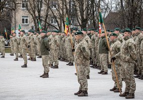 Karaliaus Mindaugo husarų batalionui vadovauti pradeda plk. ltn. Arnoldas Žilys - 24