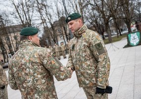 Karaliaus Mindaugo husarų batalionui vadovauti pradeda plk. ltn. Arnoldas Žilys - 4