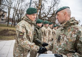 Karaliaus Mindaugo husarų batalionui vadovauti pradeda plk. ltn. Arnoldas Žilys - 6