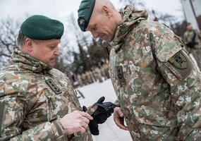 Karaliaus Mindaugo husarų batalionui vadovauti pradeda plk. ltn. Arnoldas Žilys - 8