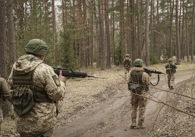 Lietuvos kariuomenės mokykloje baigėsi Tarptautinis instruktoriaus kursas kariams iš Ukrainos - 5
