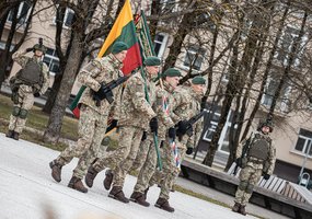Karaliaus Mindaugo husarų batalionui vadovauti pradeda plk. ltn. Arnoldas Žilys - 14