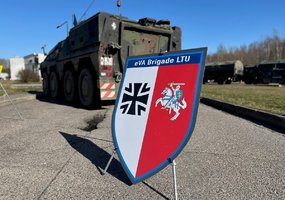 Vokietijos Padidinto budrumo brigados kariai atvyksta pratyboms į Lietuvą - 5