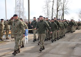 KOP Oro gynybos batalione parengta 10-oji NPPKT karių laida  - 5