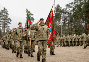 Lietuvos valstybei prisiekė per 400 Kęstučio bataliono karių - 4