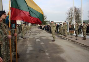 KOP Oro gynybos batalione parengta 10-oji NPPKT karių laida  - 1