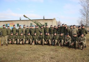 KOP Oro gynybos batalione parengta 10-oji NPPKT karių laida  - 8