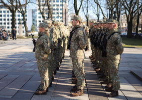 Kariai savanoriai prisiekė Lietuvos Respublikai - 3