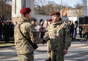Kariai savanoriai prisiekė Lietuvos Respublikai - 2