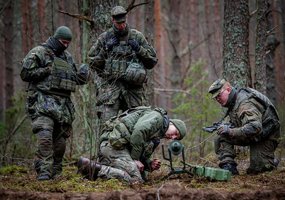 Lithuanian and German military personnel train in international exercise Grand Eagle-24 - 2