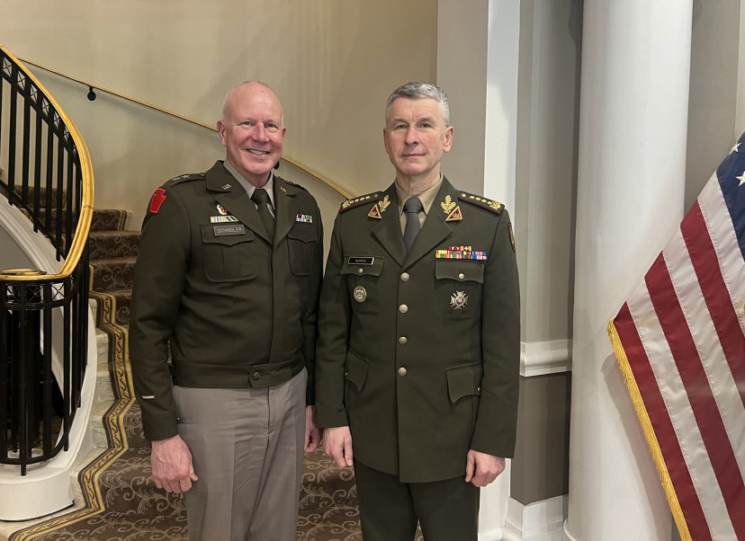 U.S.-Lithuanian cooperation in developing national division capability addressed in Washington