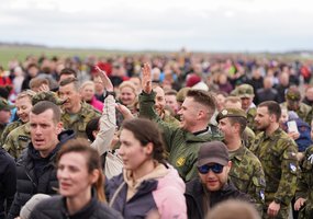 Tradiciniu bėgimu „Runway run 2024” pažymėtas Lietuvos įstojimo į NATO 20-metis - 1