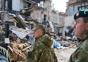 Lietuvos kariuomenės vadas darbo vizitu lankėsi Ukrainoje - 2