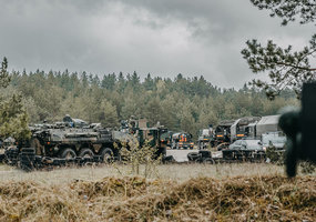 Prasidėjo bendros Lietuvos ir Lenkijos pratybos „Narsus Grifonas 2024“ - 2