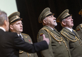 Kariuomenės vadas su atsargos karininkais mini 100-ąsias Atsargos karininkų sąjungos įkūrimo metines - 17