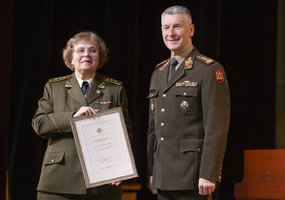 Kariuomenės vadas su atsargos karininkais mini 100-ąsias Atsargos karininkų sąjungos įkūrimo metines - 14