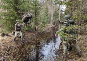 Lietuvos kariai savanoriai dalyvavo tarptautinėse pratybose Estijoje - 2