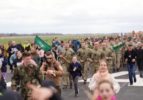 Tradiciniu bėgimu „Runway run 2024” pažymėtas Lietuvos įstojimo į NATO 20-metis - 10
