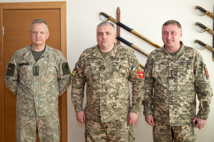 KASP štabe lankėsi Ukrainos Teritorinės gynybos pajėgų vadovybės štabo viršininkas 