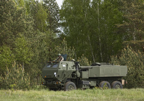 JAV jūrų pėstininkai su HIMARS sistema vykdo kovinius šaudymus Lietuvoje - 1
