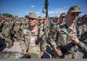 Būsimieji karo inžinieriai davė ištikimybės Lietuvai priesaiką - 1