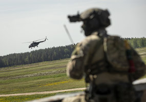 Lietuvoje vyksta operacija „Neptūno Kirtis 2024“ - paramą iš oro teikia NATO smogiamosios jūrų... - 1